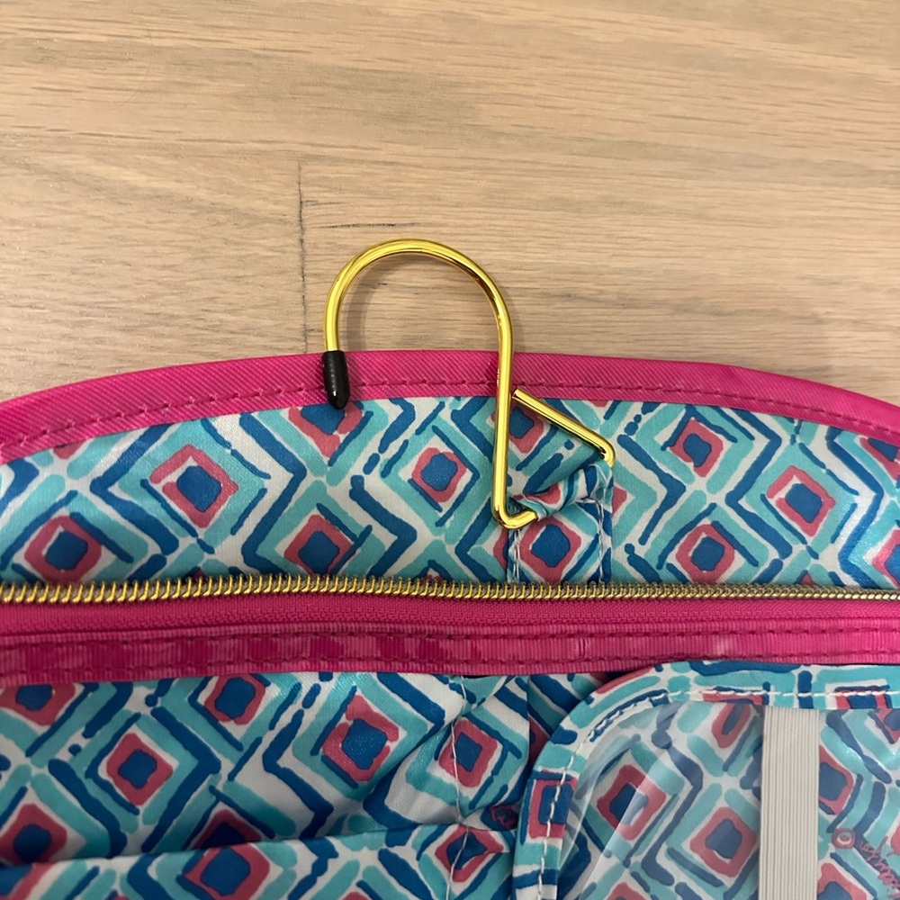 Lilly Pulitzer for Target Pink and Blue Patterned Hanging Organizer - Picture 6 of 8
